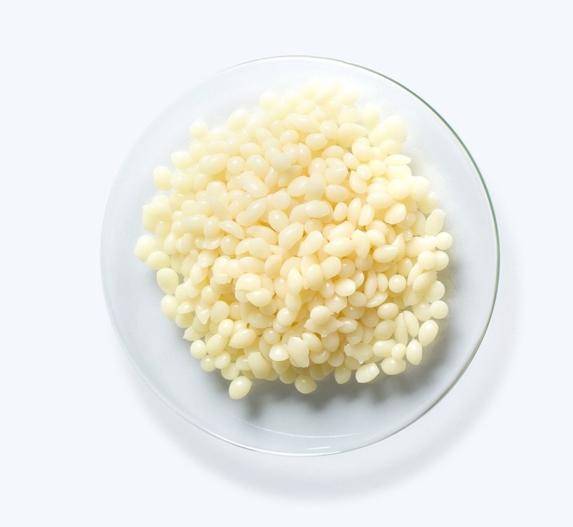 Beeswax Beads Organic White